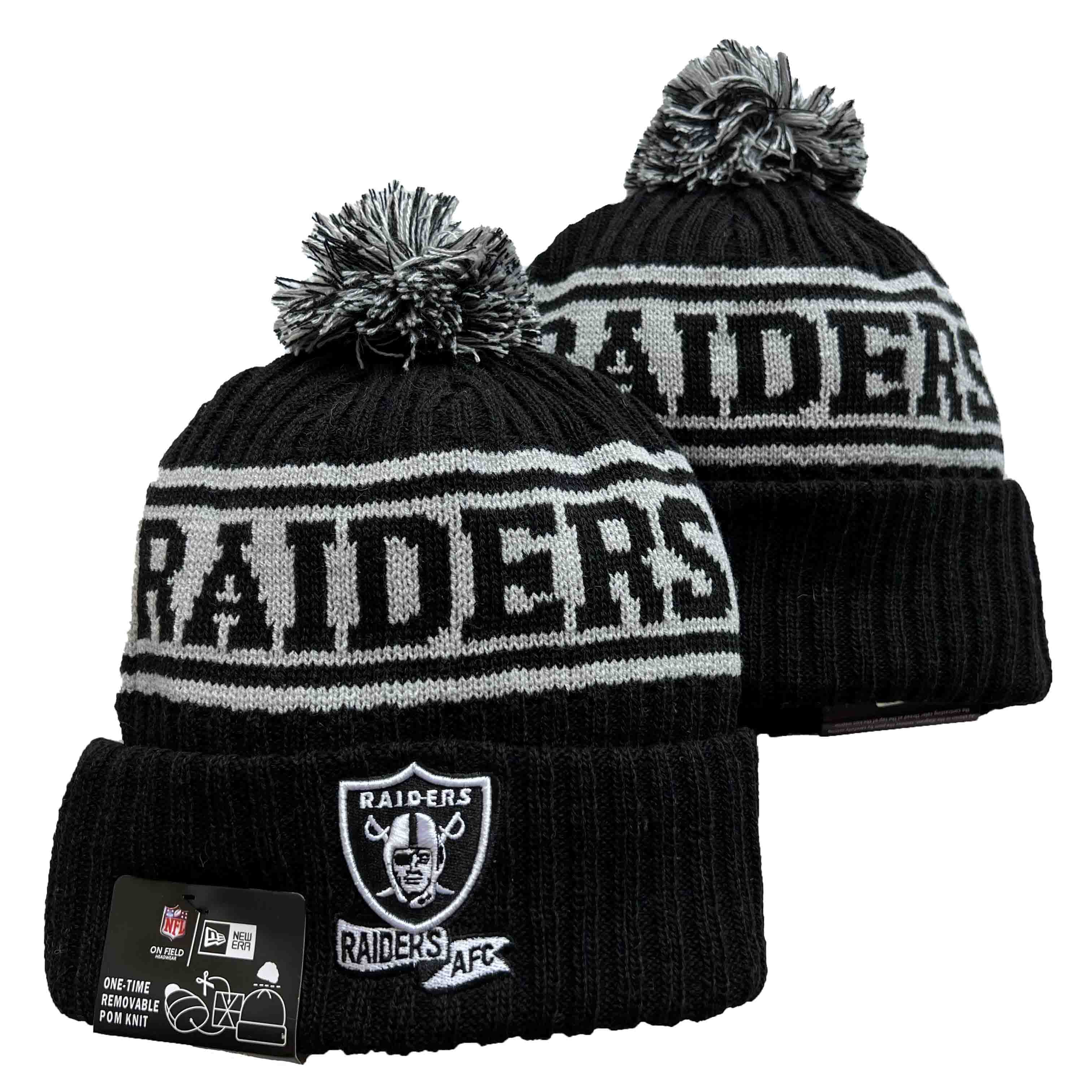 Las Vegas Raiders Knit Hats 0158